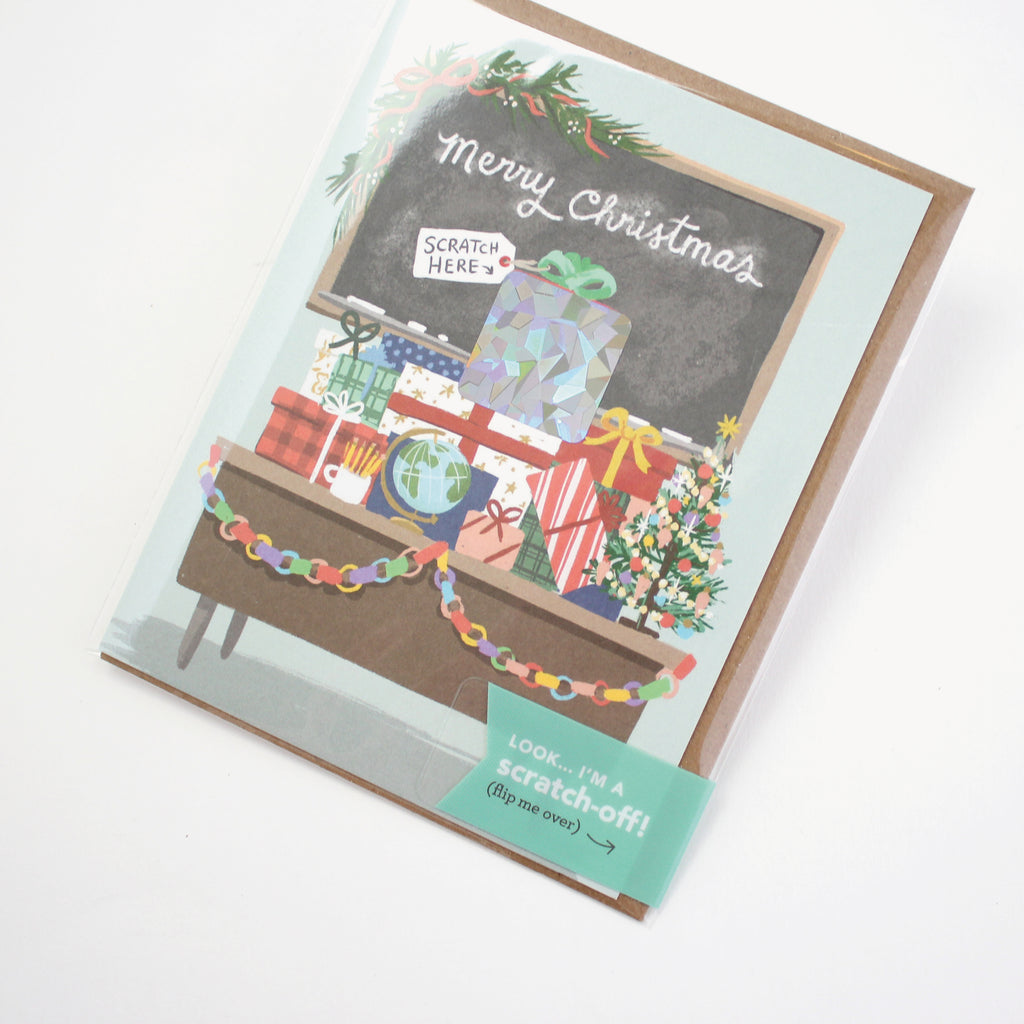 Scratch-off Card - Teacher Christmas