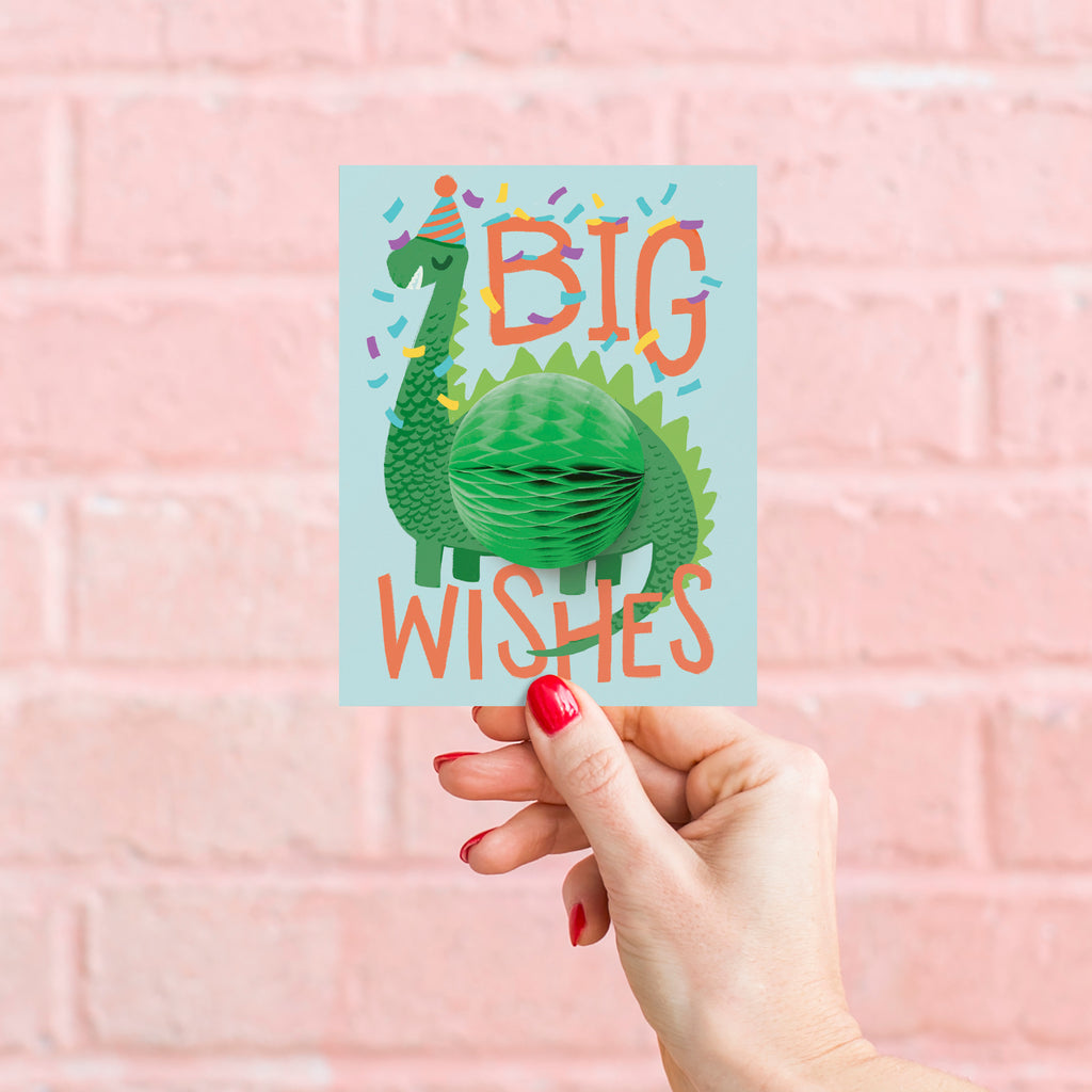 Pop-up Card - Dinosaur Birthday
