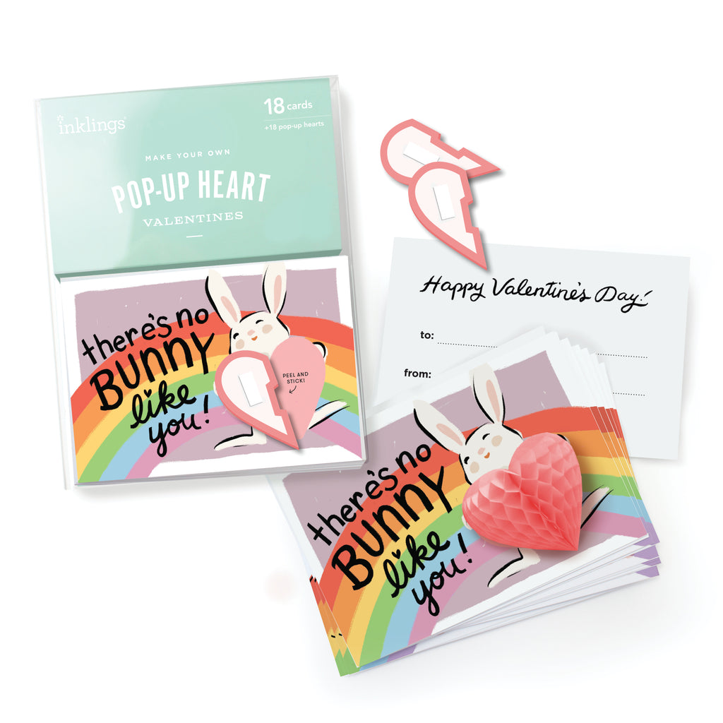 Pop-up Valentine Cards - Bunny