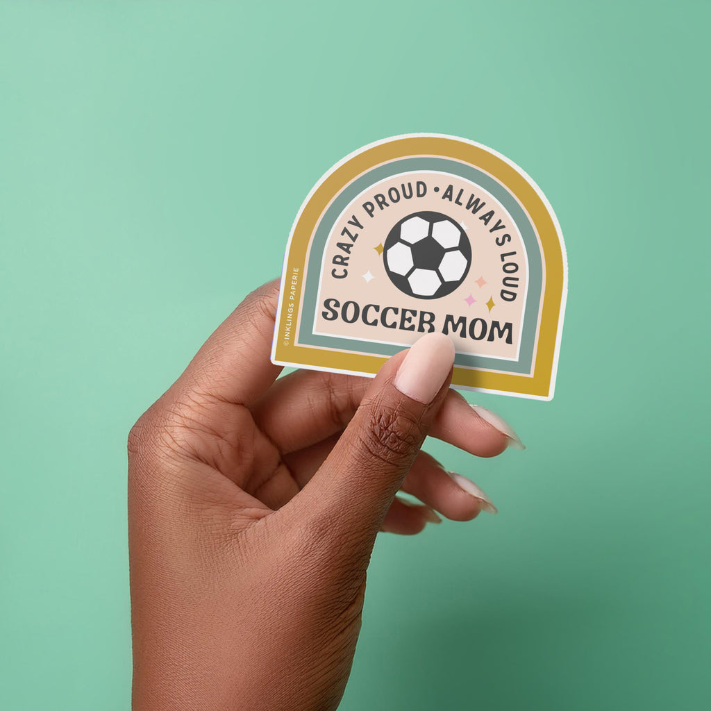 Vinyl Sticker - Soccer Mom