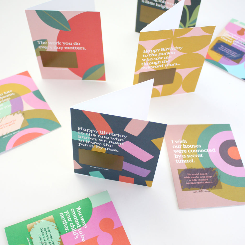 Scratch-off Card - The Work You Do