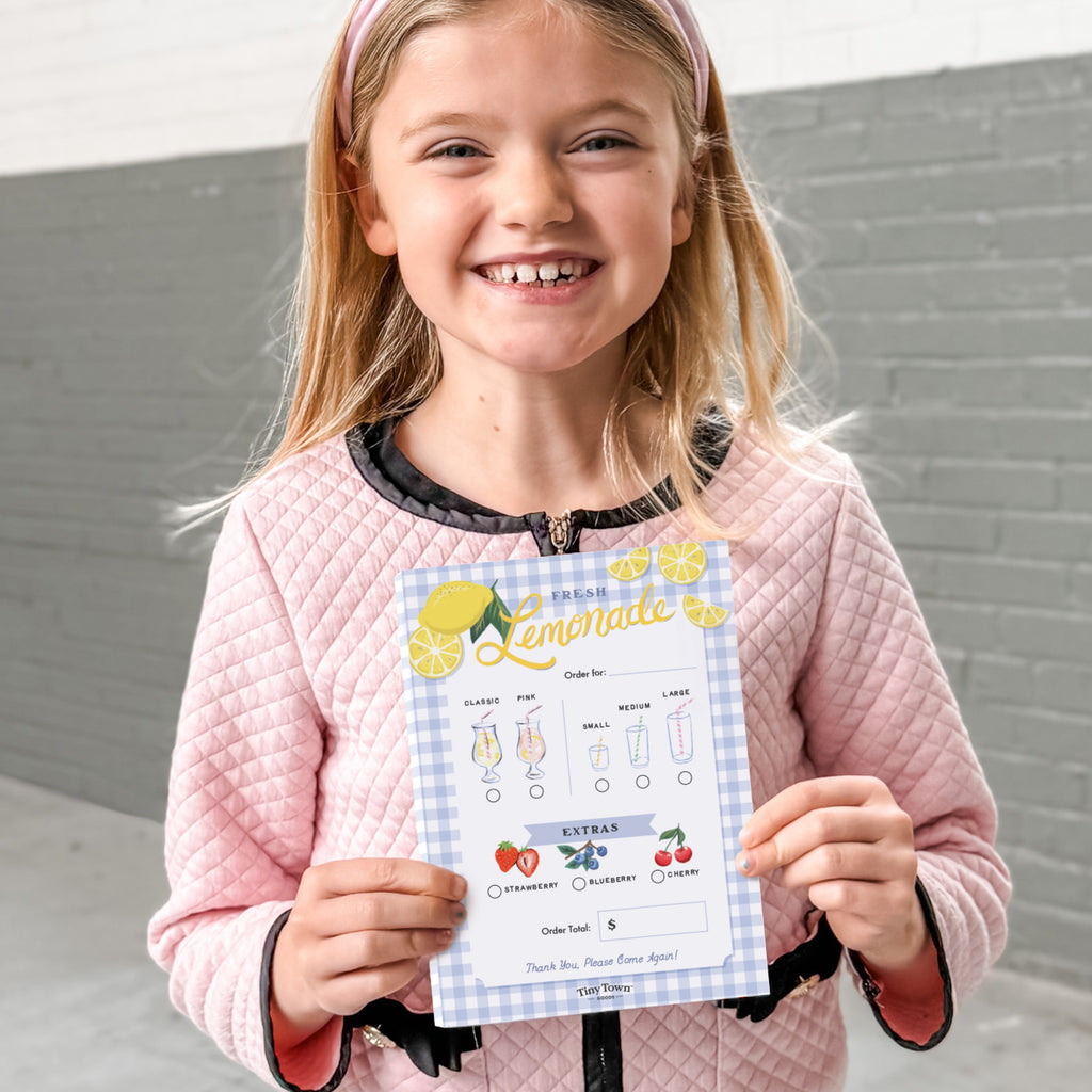 Inklings Tiny Town™ Play Notepad - Lemonade Stand