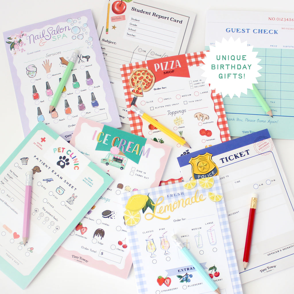 Inklings Tiny Town™ Play Notepad - Police Ticket