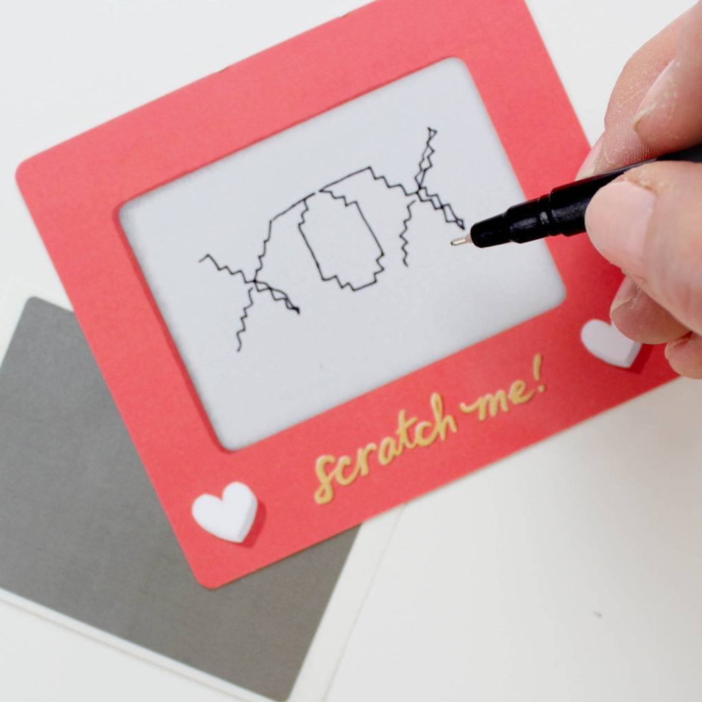 Scratch A Sketch Valentines - Inklings Paperie